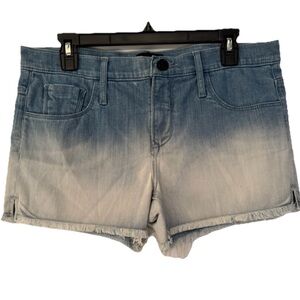 Black Orchid Blue & White Ombre Jean Women’s Denim Cotton Shorts Size 27